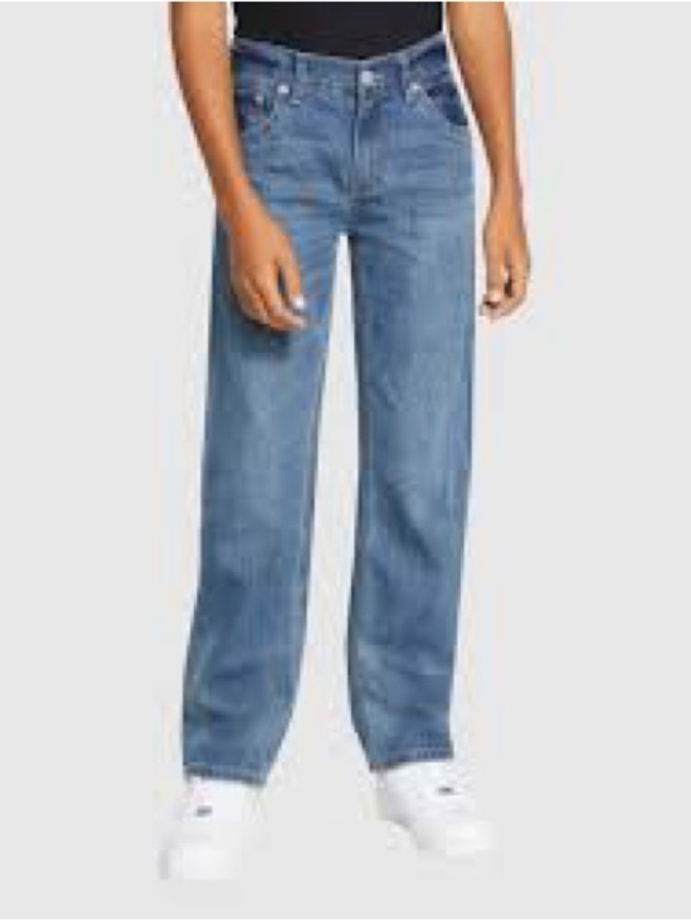 Levi's 505 Regular Light Blue Wash Straight-Leg Jeans